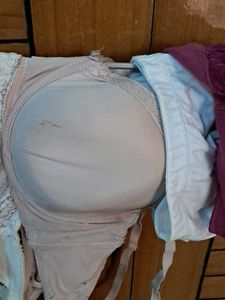 Combo Of Four Imported Fabric Bra N Panty