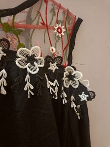 Pretty Cold Shoulder Black Top