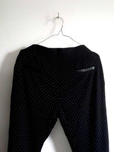 Black Patterned Jeggings