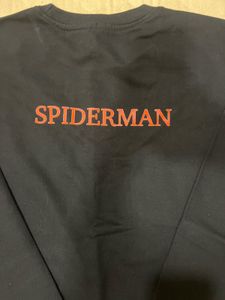 Heart Web Black Sweatshirt