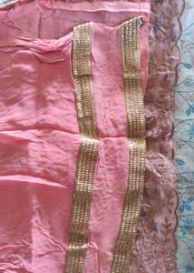 Organza Fancy Pink Suit