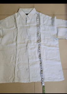 Men’s Sky Blue Linen Shirt