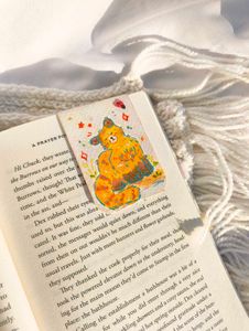 Handmade Magnetic Bookmarks (Fox)
