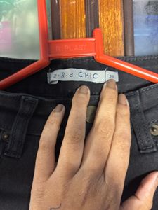 Black Denim Skinny Jeans