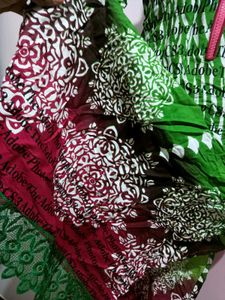 Green Printed Kurta🌷