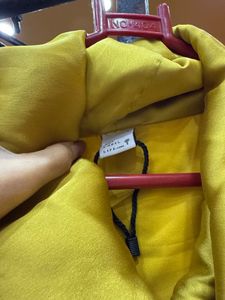 Mustard Sleeveless Dress