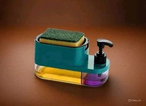 Soap Dispenser with Sponge Holder