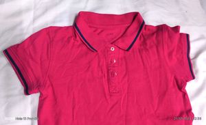 Pink Polo Style Dress