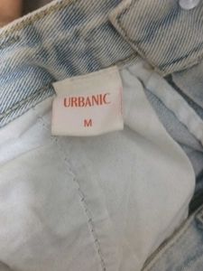 Light Wash Straight Jeans