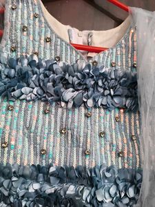 Girls' Elegant Ethnic Gown