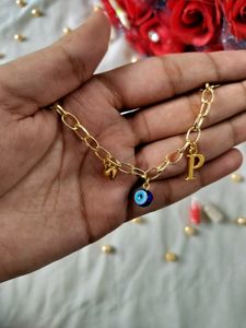 Evil Eye Initial Bracelet Rakhis 🤍🫶🏻