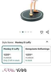 One Piece Luffy Action Figure