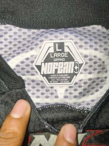 100% Authentic No Fear Skull Graphic Jersey