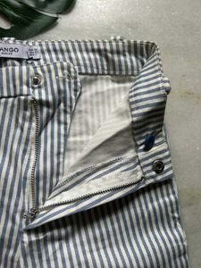 MANGO Striped Pants