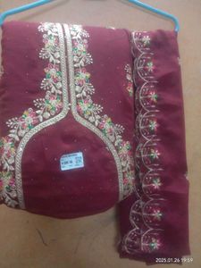 Embroidery Work Full Georgette Material