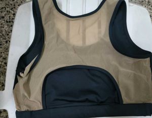 Camouflage Print Padded Sports Bra