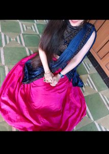 Sale 💰 Premium Fabric Ready To Wear Saree/Lahenga