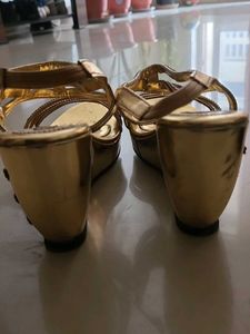 Golden Flats &amp; Sandals