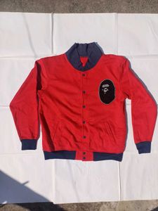 🔥 Rare BAPE Varsity Jacket – Size L (26 xb  21)
