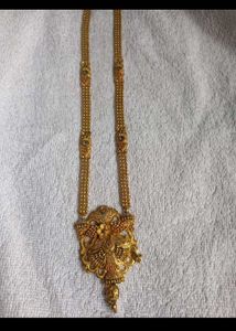 One Gram Gold Necklace With Box