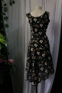 Floral Asymmetric Dress