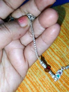 PRELOVED|Pure Silver Meenakari Bracelet