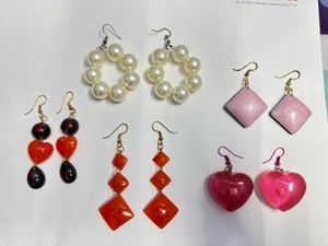 resin earrings