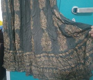 Elegant Black Printed Kurta