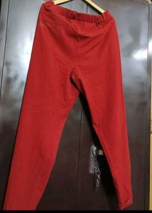 Rust Color Trouser Pant For Girl Or Woman 36 Waist
