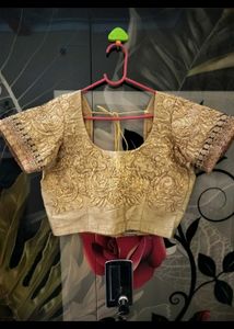 one time used bridal blouse