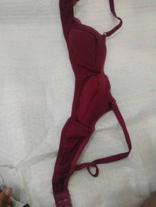 Burgundy Everyday Bra