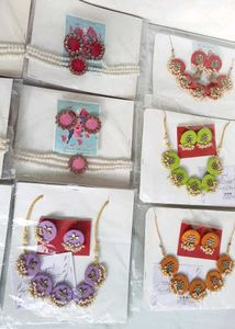 Any 1 Necklace With Earrings