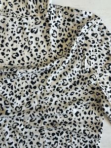 Animal Print Long Sleeve Top