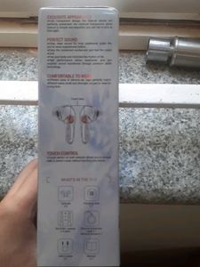 T8 Crystal, white moon earbuds