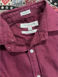 U.S. Polo Assn. Maroon Shirt