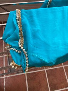 Beaded Saree