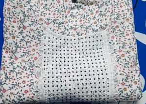 causal white colour kurta