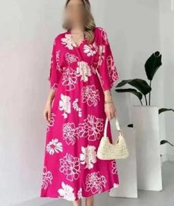 Floral Print Maxi Dress 4XL