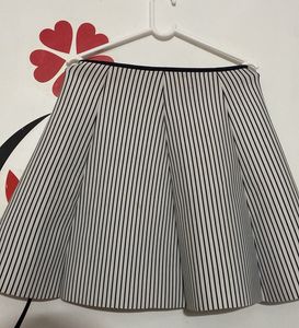 White Stripped Skirt