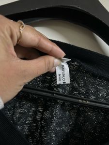 Stylish Black Long Sleeve Top