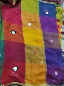 Mirror Work Dupatta