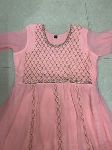 Peach Gown