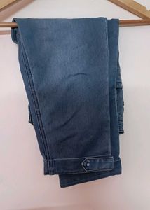 Blue Denim Capri