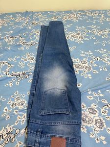Faded Denim Jeans
