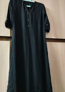 Black Kurthi+🎁