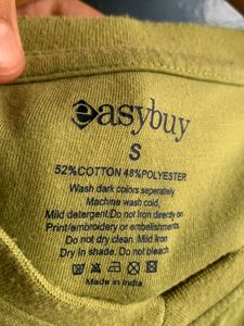 Easybuy Olive Green T-Shirt