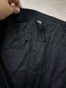 black kurta trouser