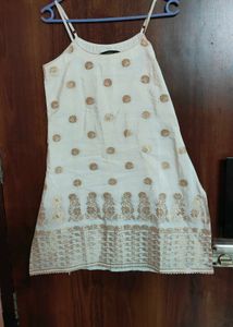 White Embroidered Dress