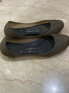 Bata Charcoal Grey (slight Shimmer) Bellies