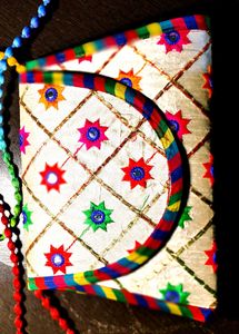 Jaipuri Mirror Work Sling Bag For Women